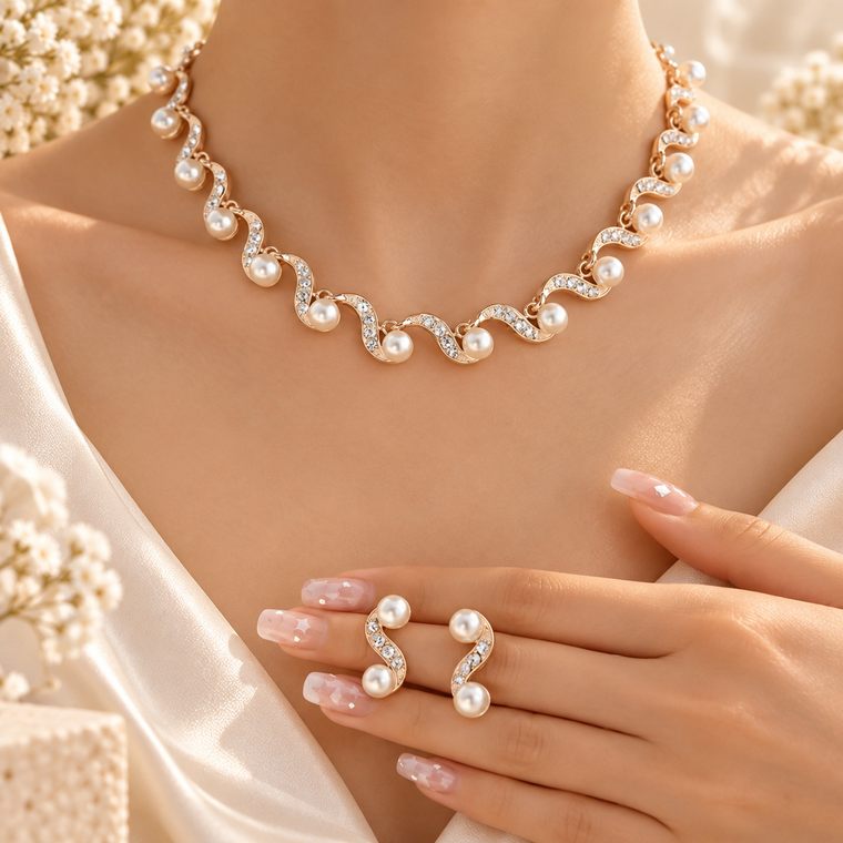 Parure Perle Elvira