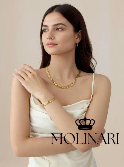 Collana Tripla Elegance con Bracciale