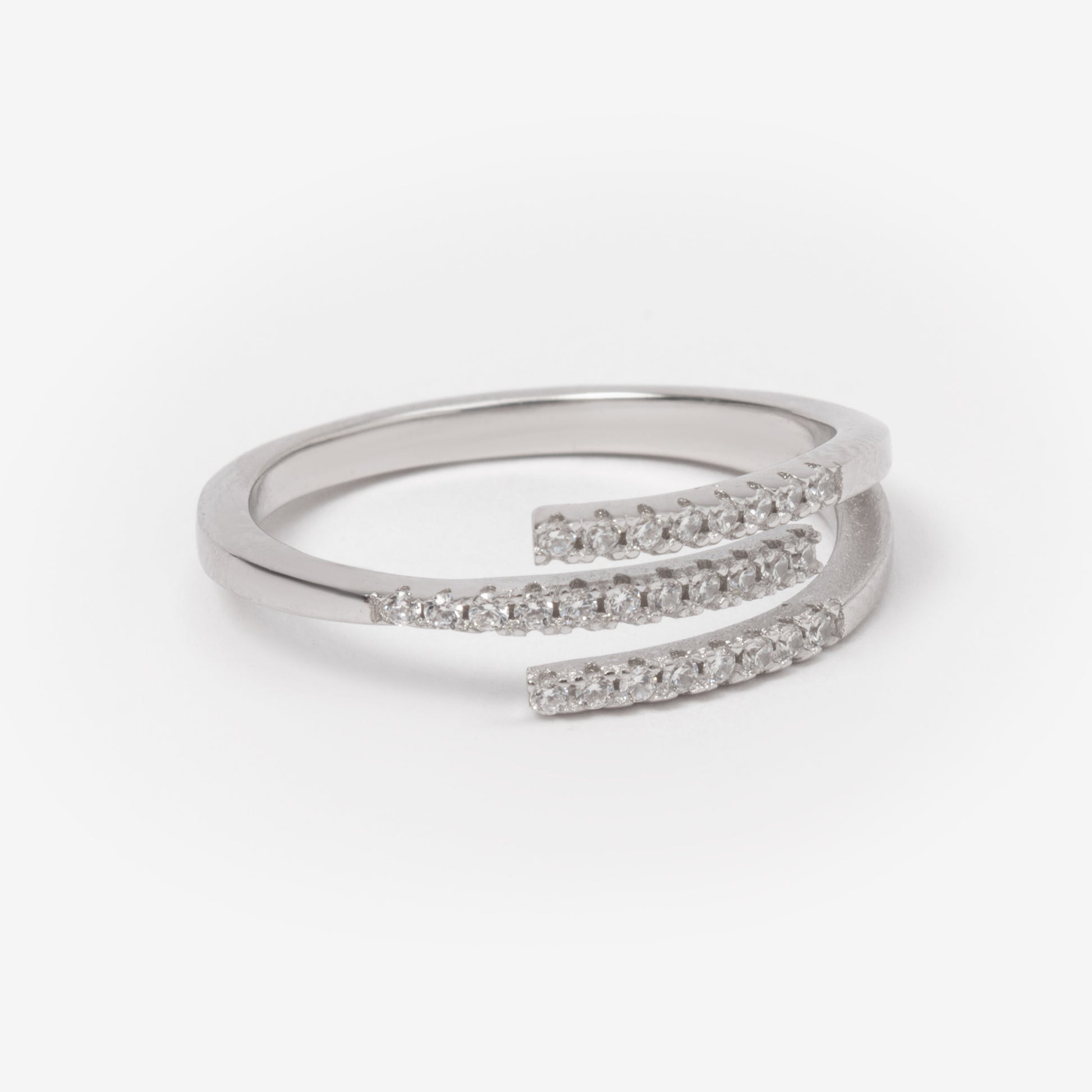 Anello Con Nodo Celtico - Cuore Incastonato Nell'infinito - Argento - Foto 4