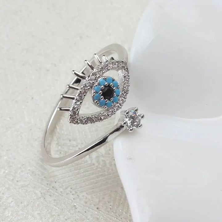 Anello Occhio di Allah (mod. DY120694SGHD) - Shop Elegance Anello Occhio di Allah (mod. DY120694SGHD) - Shop Elegance