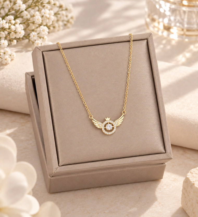 Collana Ali della Protezione in Argento S925