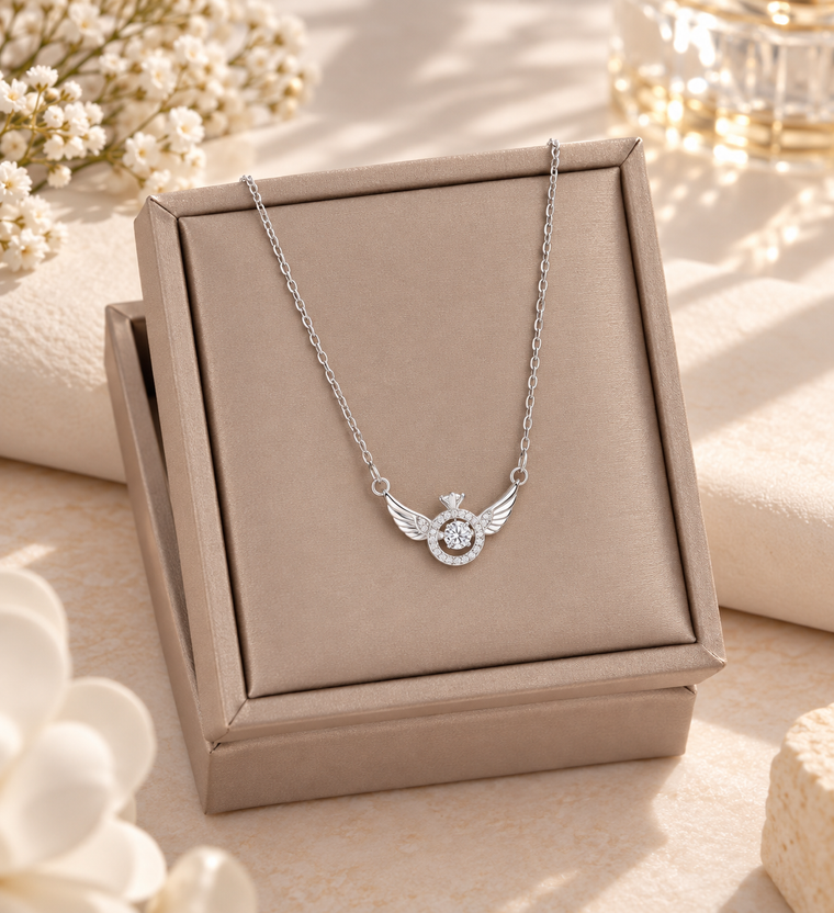 Collana Ali della Protezione in Argento S925