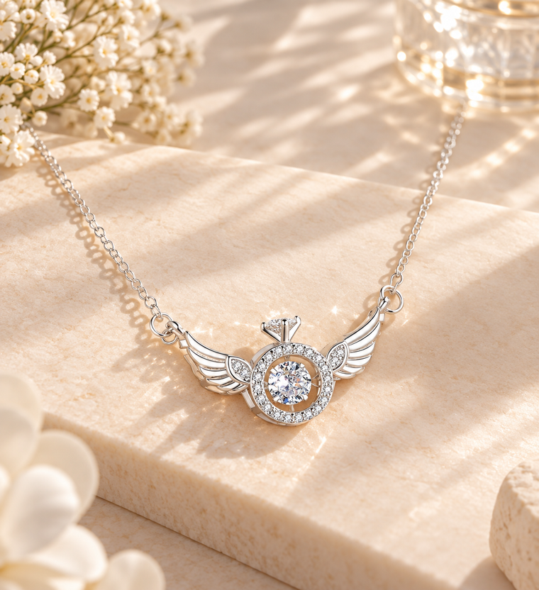 Collana Ali della Protezione in Argento S925