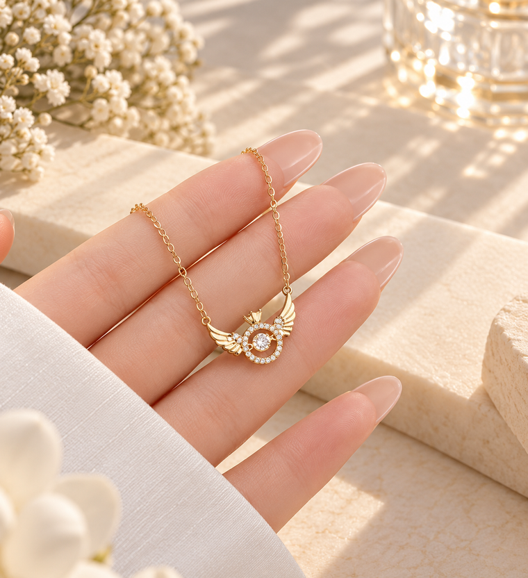 Collana Ali della Protezione in Argento S925