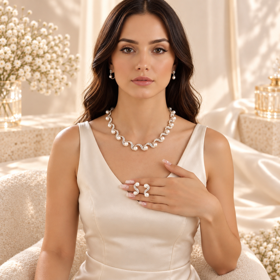 Parure Perle Elvira
