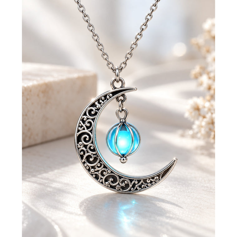 Collana Luna Magica Luminescente