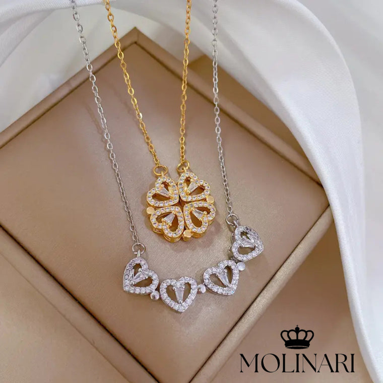 Collana Portafortuna Quadrifoglio
